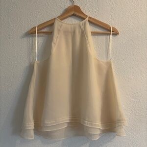 Zara halter neck sleeveless top